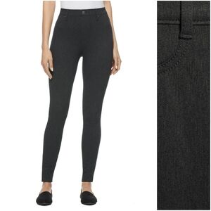 Time and Tru Women's High Rise Core Jeggings Charcoal Grey Heather Size XXL (20)